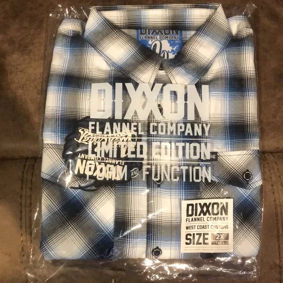Dixxon West coast customs flannel BNIB